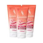 Kit Melhor Progressiva Lisosim Compre 3 Leve 4 - 800Ml