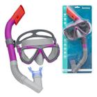 Kit Mergulho Snorkel E Mascara Piscina Praia Adulto Bestway