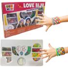 Kit Miçanga Pulseira Infantil Pingente Love Biju Fashion