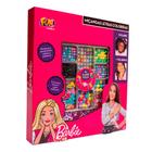 Kit Miçangas Barbie - Colares e Pulseiras - Letras Coloridas - Fun