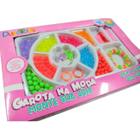 kit miçangas infantil para montar pulseira e colares