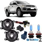 KIT Milha Mitsubishi L200 Triton 2005 a 2016 Super Branca