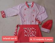 Conjunto Chef Cozinha Feminino - MESTRE CUCA BACANA - Uniformes  Profissionais - Magazine Luiza