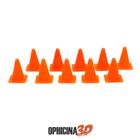 Kit Mini Cones Para Pistas Tipo Hot Wheels (10 Unidades) - Ophicina 3D