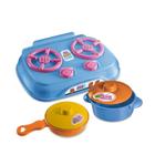 Kit Mini Cooker 3 Peças Brinquedo Infantil Zuca Toys - FMSP