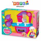 Kit Mini Cozinha Infantil Alta Qualidade Pepe Brinquedos