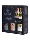 Kit mini espumantes monte paschoal brut 3x187ml