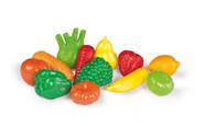 Kit Mini Frutas e Verduras Brinquedo Alimentos Tateti