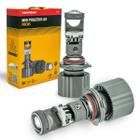 Kit Mini Projetor Led Pro HB3 HB4 90W 6000K 9000 Lumens