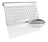 Kit Mini Teclado E Mouse Sem Fio Wireless Notebook - KAPBOM