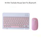 Kit Mini Teclado Mouse Sem Fio Bluetooth Notebook Pc Tablet - XZY