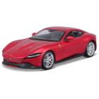 Kit Miniatura Carro Para Montar Ferrari Roma 1/24 Vermelho Maisto 39139