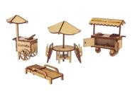 Kit Miniatura Praia K2009 - Woodplan