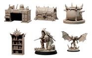 Kit Miniaturas Experimento De Magos 6 Peças Nº 5 D&d Rpg