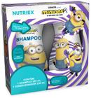 Kit Minions Com Shampoo 250ml E Condicionador 230ml Nutriex