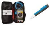 Kit Minipa Amperímetro Et-3200 + Detector Tensão Ezalert I