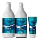 Kit Mirtilo 2 Shampoos 1 Litro + Leave-In 180 Ml Lowell