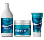 Kit Mirtilo Extrato Shampoo + Máscara + Leave-In - Lowell