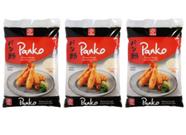 Kit Mistura Farinha Flocada Panko P/ Empanar Sushi Tempurá 3un - ALFA