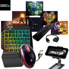 Teclado Gamer de mão única Iluminado 39 teclas T15 PUBG Zyoulang - Teclado  Gamer - Magazine Luiza