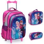 Kit Mochila Bolsa Escolar Menina Frozen Carrinho - TOYS 2U