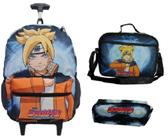 Mochila Infantil Naruto Simbolo Akatsuki Nuvens Escolar Bolsa Menino e  Menina em Promoção na Americanas