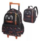 Kit Mochila C/ Rodinhas  Tigor T Tigre Fast + lancheira