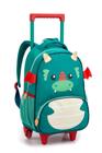 Kit Mochila Carrinho + Lancheira Infantil Zoop Animais Seanite - Ref MR41320