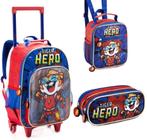 Kit mochila carrinho TIGER HERO DENLEX