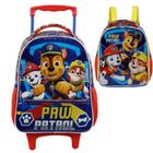 Kit Mochila com Rodas Escolar 16 Paw Patrol Y + Lancheira Xeryus