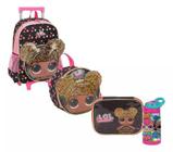 Kit Mochila Completo Infantil Lol Queen Bee Rodinhas Tam G