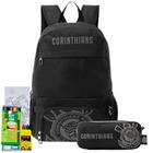 Kit Mochila Corinthians Estojo Box Times Futebol Oficial