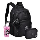 Kit Mochila Costas Estojo Box Rebecca Bonbon Copo 550ml Rb