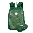 Kit Mochila Costas Palmeiras Oficial Esportiva Estojo Box