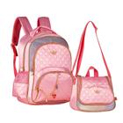 Kit mochila de costas e lancheira sweet queen infanto juvenil sq23060j