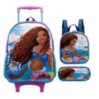 Kit Mochila de Rodinha 16 Pequena Sereia 11730