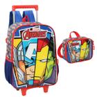 Kit Mochila de Rodinha+Lanch Luxcel Avengers 39502