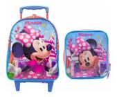 Kit Mochila de Rodinha Minnie 10550 - Xeryus