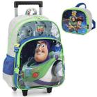 Kit Mochila De Rodinhas Lancheira Luxcel Toy Story ul