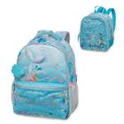 Kit Mochila e Estojo Escolar Infantil Coleção Pack Me Pacific