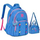 Kit Mochila e Lancheira Escolar Juvenil Rebecca Bonbon