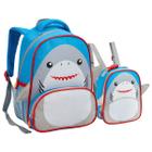 Kit Mochila Escolar Creche Pré-escola Pequena E Lancheira Infantil Feminina Masculina 6 Temas