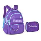 Kit Mochila Escolar De Costas Luluca Infantil