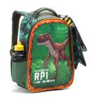 Kit Mochila Escolar Infantil Com Lancheira Estojo Dinossauro