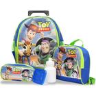 Kit Mochila Escolar Infantil de Rodinhas Tamanho M Toy Story