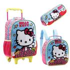 Kit Mochila Escolar Mais Lancheira E Estojo Hello Kit 11830