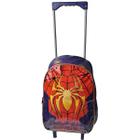 Kit Mochila Escolar Rodinha Infantil Meninos Super Aranha - Seanite