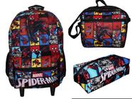 Quebra-Cabeça Scratch-Off Homem Aranha Zipper Box 150 Peças