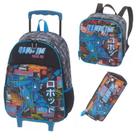 kit Mochila Infantil com Rodinha PACK ME Hero - Pacific Robo