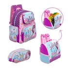 Kit Mochila Infantil Costas Sereia Passeio Envio 24 Hrs